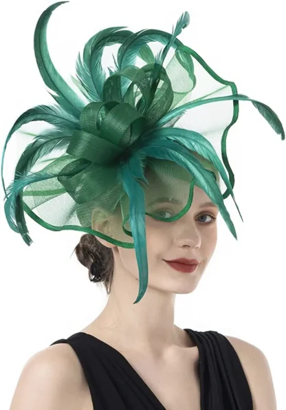 Big Flower Fascinator Hat