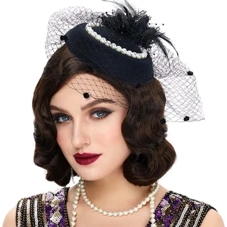 Vintage Flower Fascinator Hat