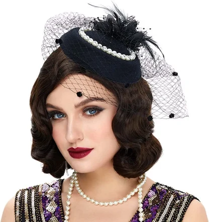 Vintage Flower Fascinator Hat