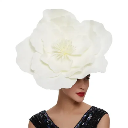 Elegant Flower Fascinator - Image 2