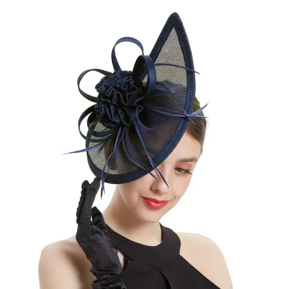 Teardrop Fascinator Hat - Image 2