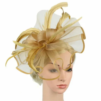 Big Flower Fascinator Hat - Image 6