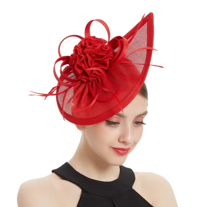 Teardrop Fascinator Hat - Image 3