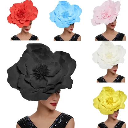 Elegant Flower Fascinator - Image 7